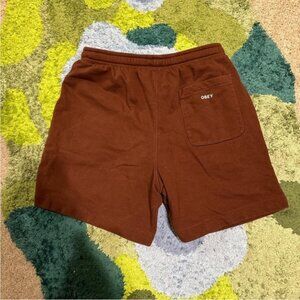 OBEY Brown Cotton Shorts (XL) - super comfy. In great condition